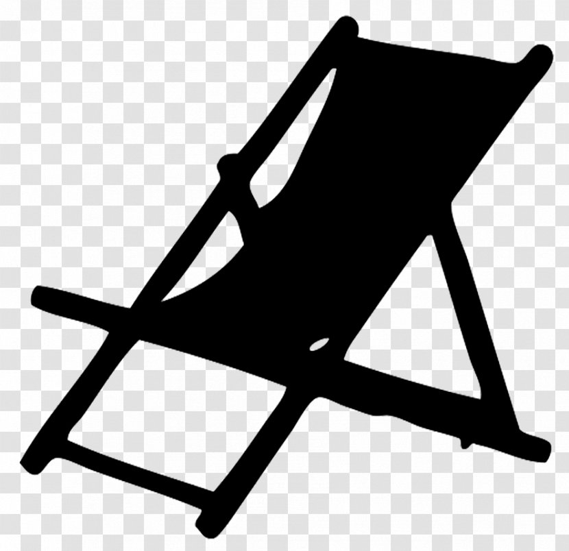 Eames Lounge Chair Deckchair Chaise Longue Silhouette - Black And White - Gymnastics Transparent PNG