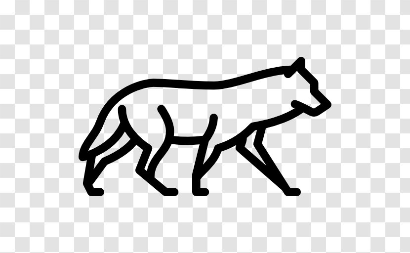 Gray Wolf Wildlife Clip Art - Symbol Transparent PNG