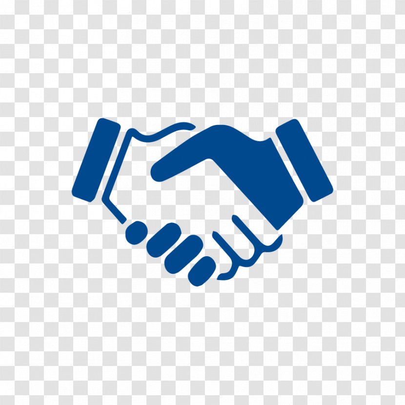 Handshake Royalty-free - Electric Blue - Cooperation Transparent PNG