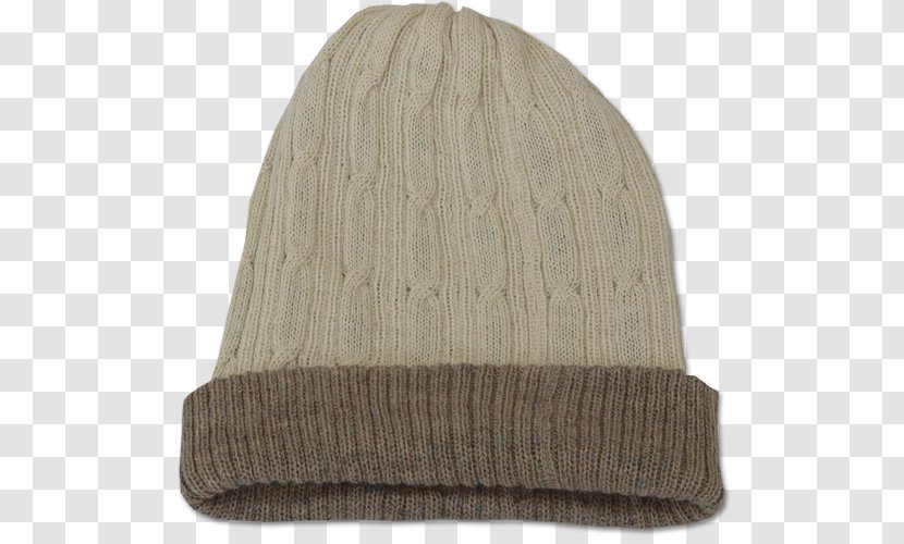 Beanie Knit Cap Yavapai College Beige Transparent PNG