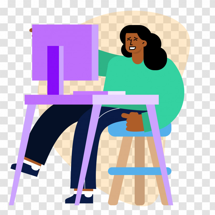 Working Work Desk Transparent PNG