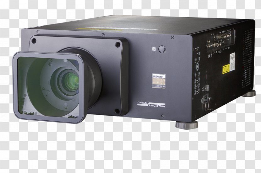 Multimedia Projectors Digital Light Processing Laser 4K Resolution - Projector Transparent PNG