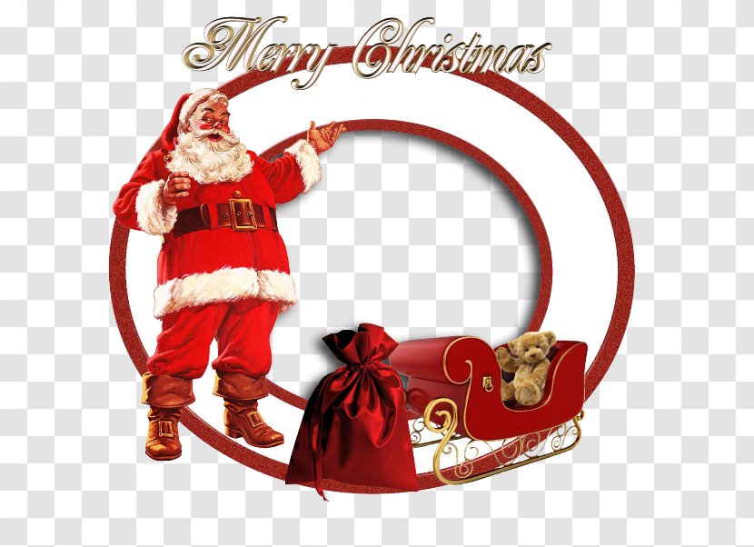 Santa Claus Christmas Ornament Coca-Cola - Cocacola Transparent PNG