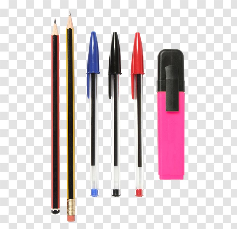 Highlighter Marker Pen Pencil Ballpoint Transparent PNG