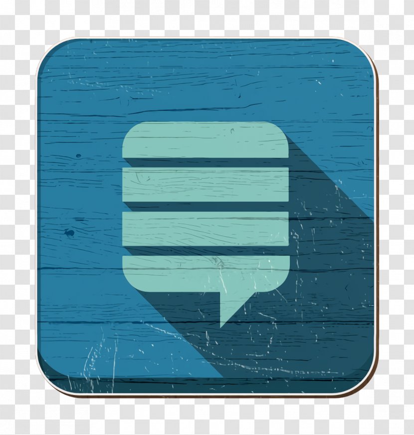 Stackexchange Icon - Aqua - Flag Rectangle Transparent PNG