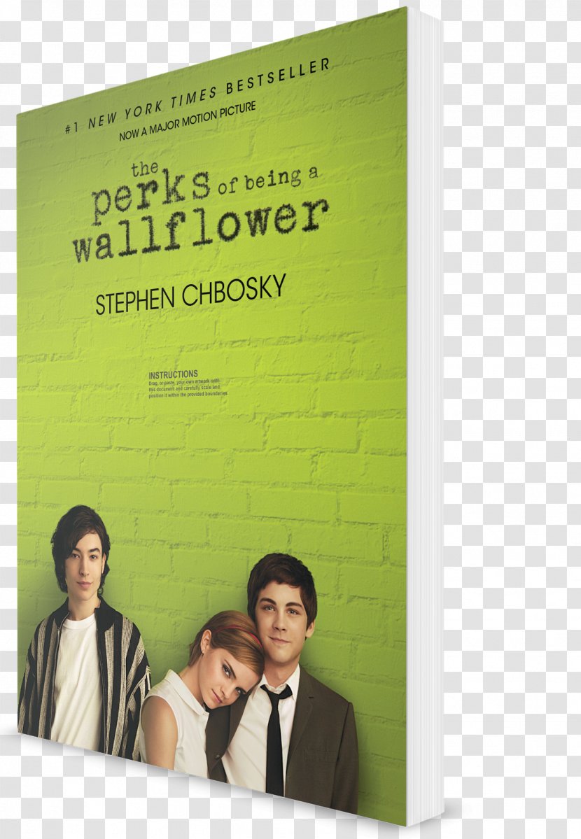 The Perks Of Being A Wallflower Young Adult Fiction Book Author Children's Literature - Writer Transparent PNG