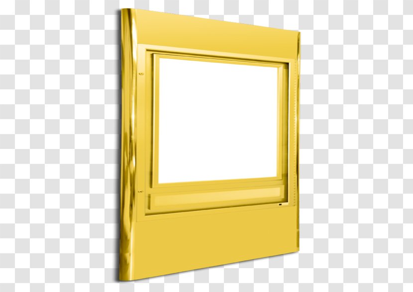 Light Background Frame - Yellow - Brass Picture Transparent PNG