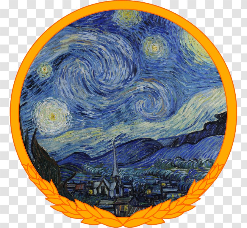 The Starry Night Over Rhône Painting Artist Transparent PNG