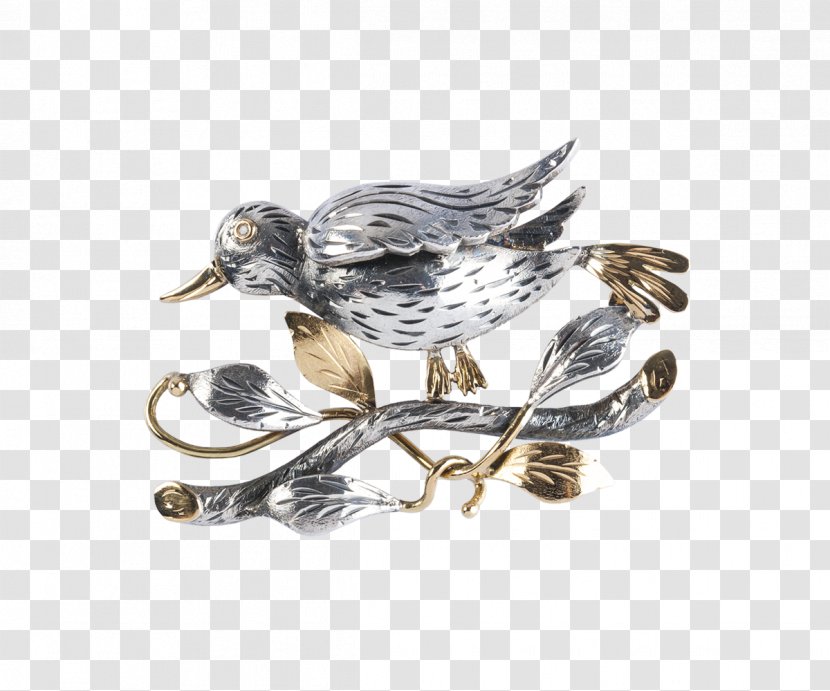 Water Bird Brooch Jewellery Beak - Facebook Transparent PNG
