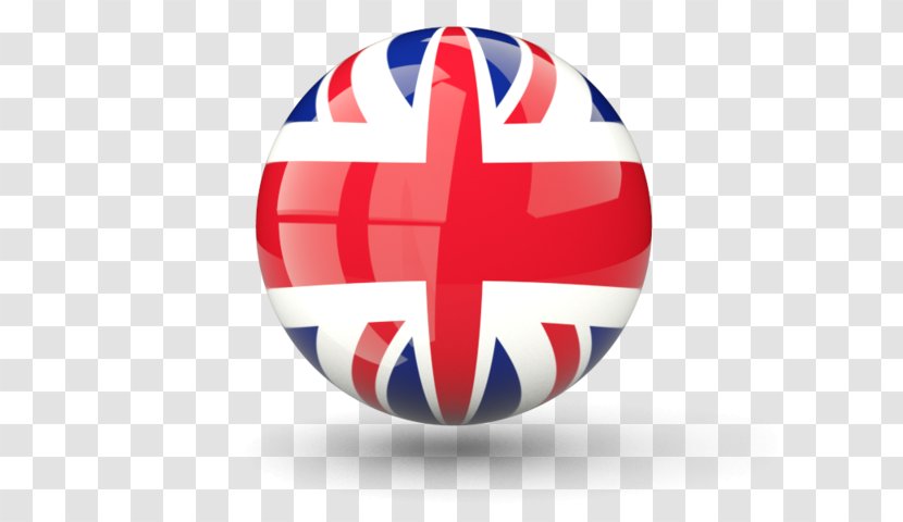 Flag Of England The United Kingdom Great Britain - Sphere Transparent PNG