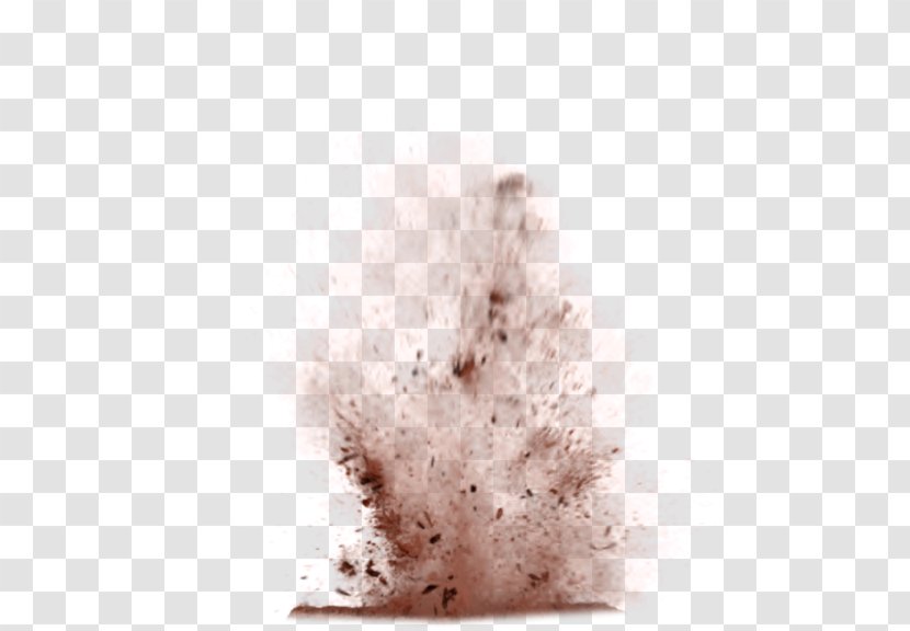 Dust Pixel - Storm - Brown Simple Explosion Effect Element Transparent PNG