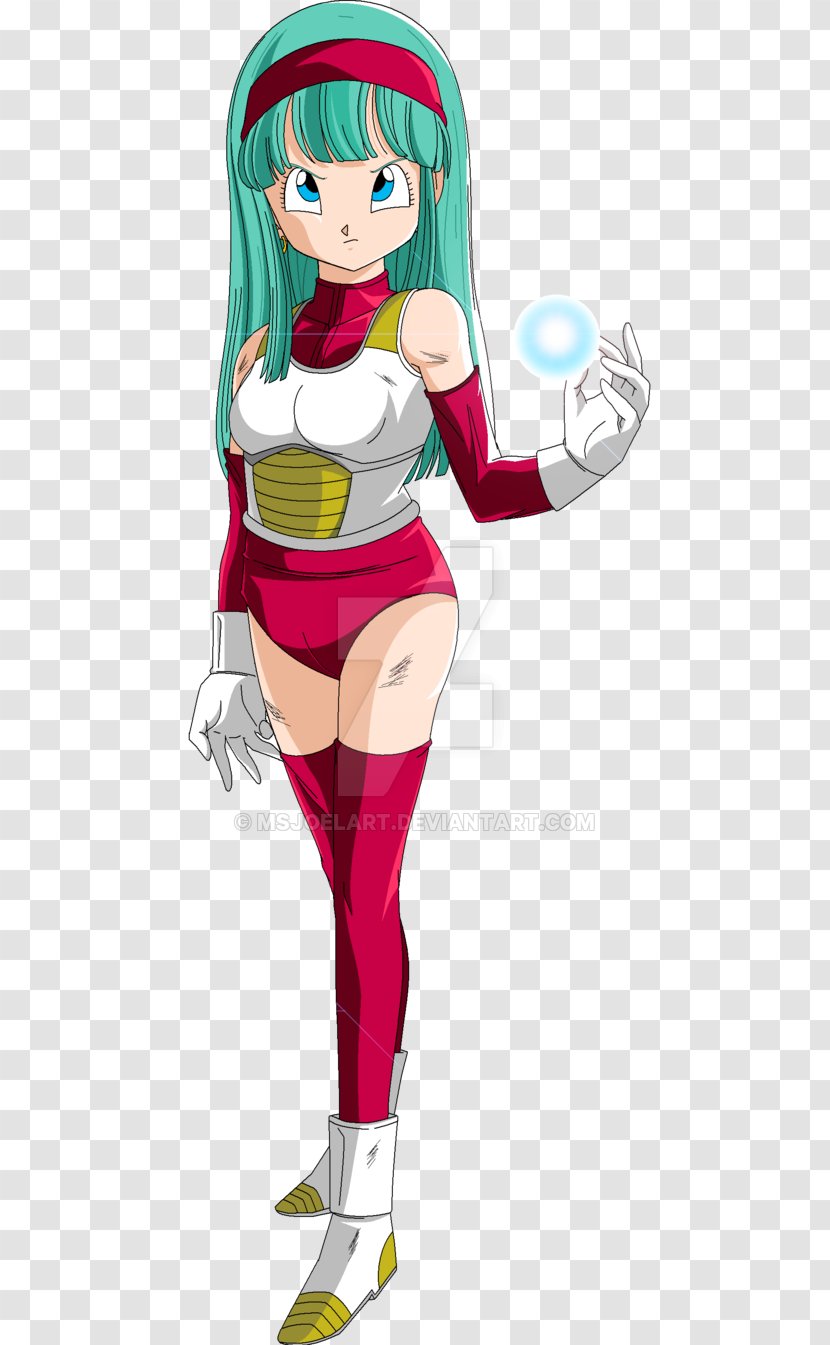 Bulla Vegeta Bulma Goku Pan - Watercolor Transparent PNG