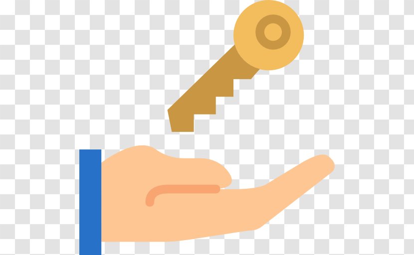 Building House - Gesture - Hand With Key Icon Transparent PNG