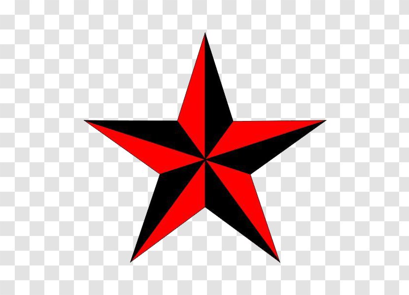 Nautical Star Tattoo Embroidered Patch Iron-on - Symbol - Texas Transparent PNG