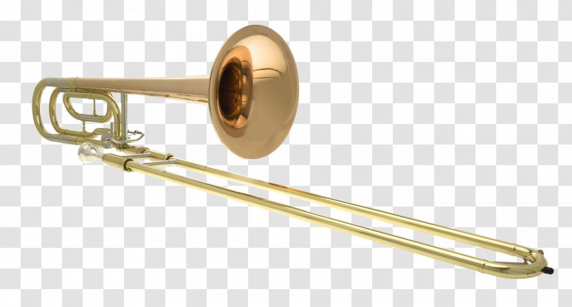 Brass Instruments Musical Trombone Trumpet Wind Instrument - Tree Transparent PNG