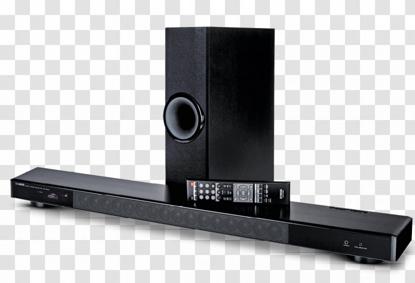 Computer Speakers Soundbar Yamaha YSP-2500 High Fidelity - Surround Sound - Home Theater Systems Transparent PNG