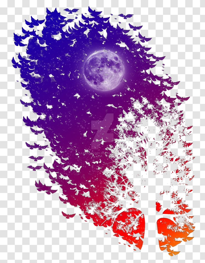 La Lega Delle Streghe Moon&Stars Graphic Design - Pnk - Skynight Transparent PNG