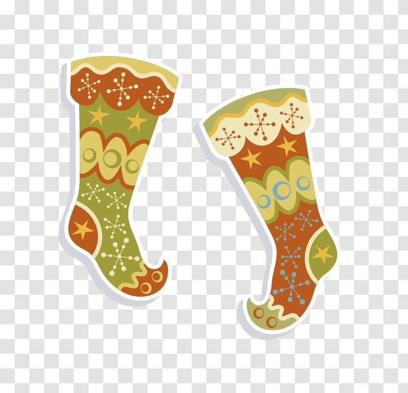 Christmas Stocking Shoe - Tree - Boots Transparent PNG