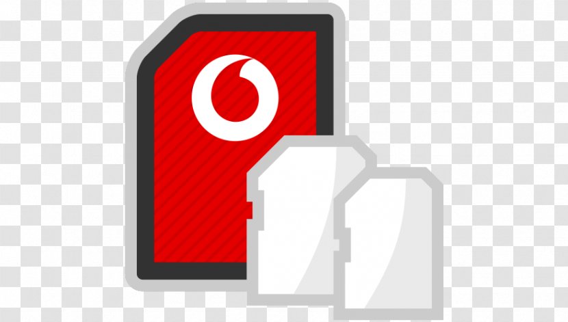 Subscriber Identity Module Micro-SIM Mobile Phones Vodafone Prepay Phone - Logo - Text Transparent PNG