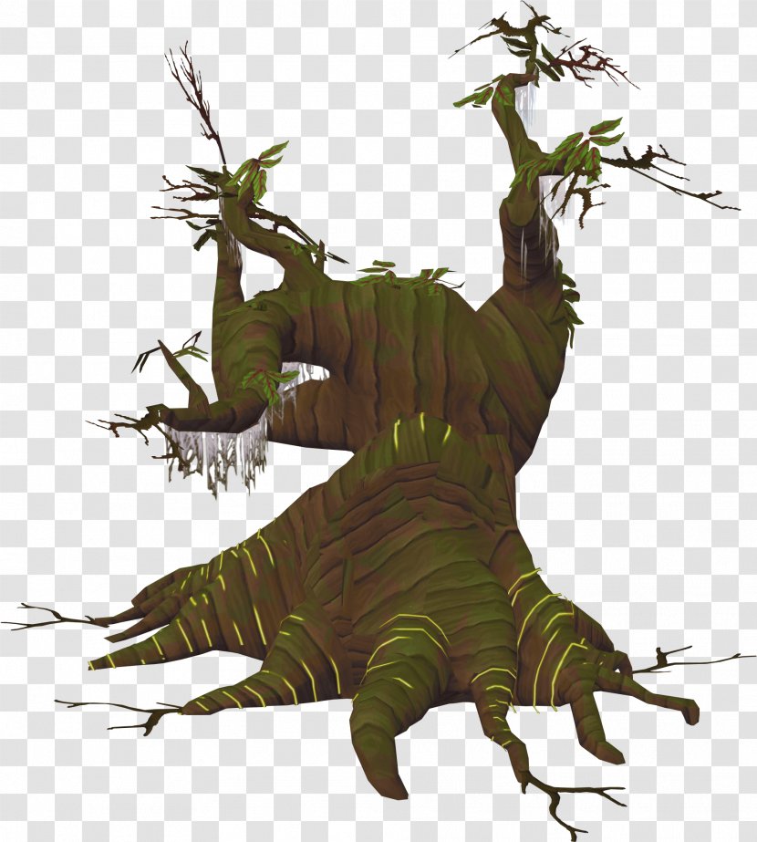 Old School RuneScape Tree Coarse Woody Debris Forest - Lumberjack - Sakura Transparent PNG