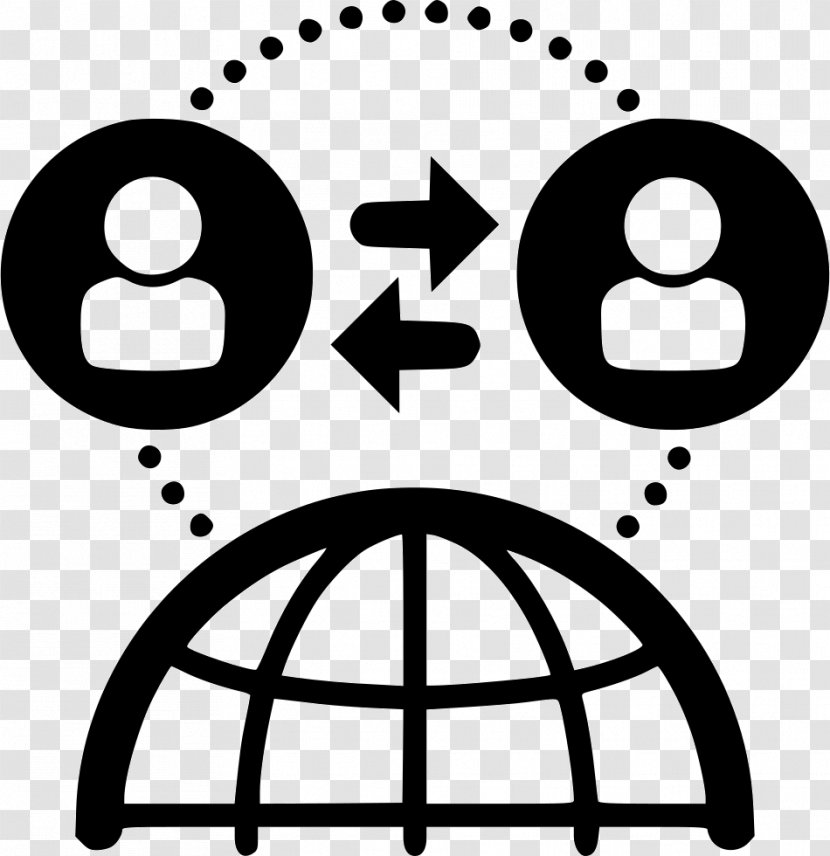 Global Network - Symbol - Black Transparent PNG