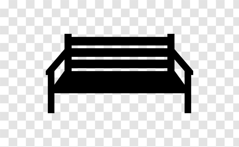 Bench Clip Art - Black And White - Sitting Transparent PNG