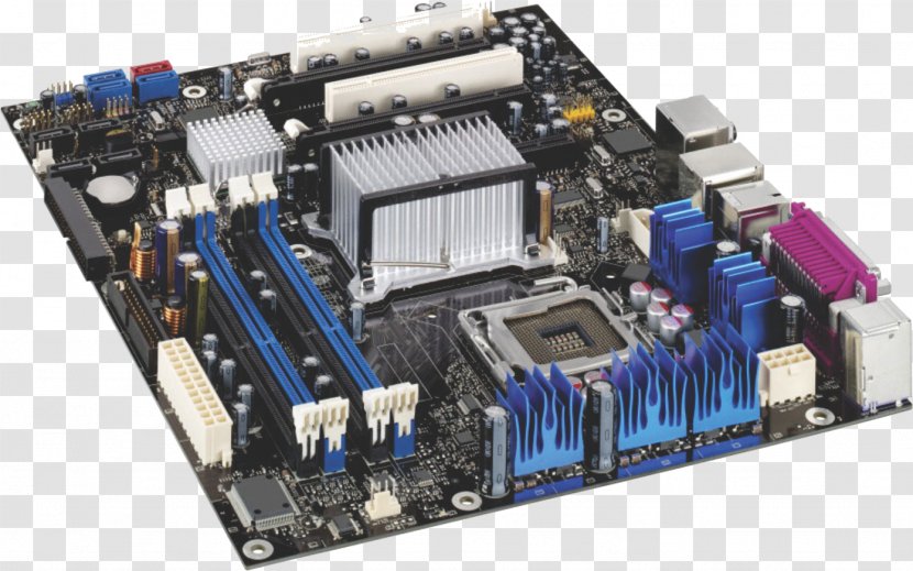 Intel Core 2 Motherboard LGA 775 Central Processing Unit - Computer Hardware - Cartoon Transparent PNG