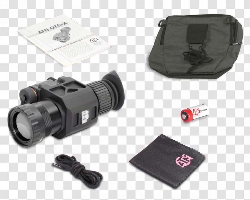 Monocular American Technologies Network Corporation Thermography Night Vision - Camera Lens Transparent PNG