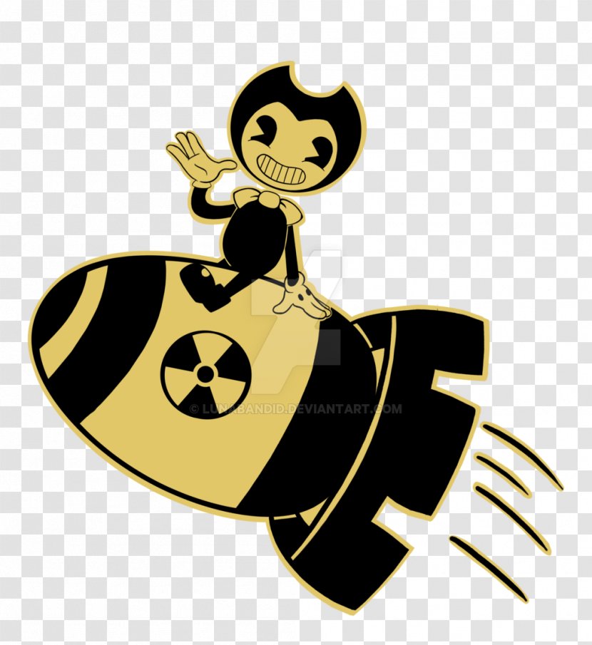Bendy And The Ink Machine Video Game Fallout 4 Clip Art - Fan - Cartoon Bomb Transparent PNG