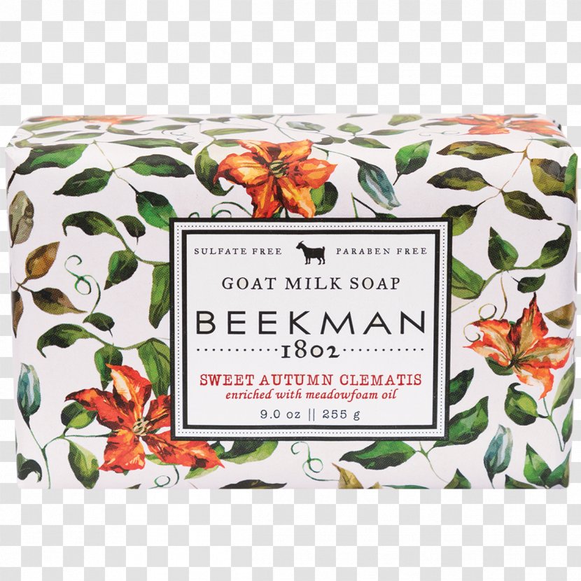 Beekman 1802 Soap Sweet Autumn Clematis Price Transparent PNG