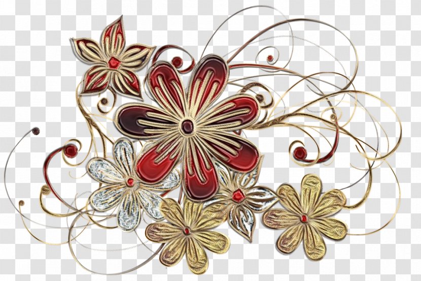 Watercolor Floral Background - Flower - Wildflower Ornament Transparent PNG