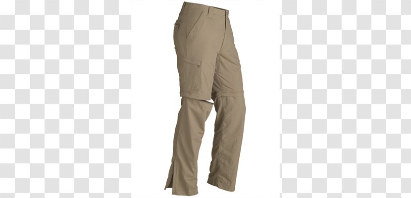 Cargo Pants Clothing Marmot Rain - Khaki Transparent PNG