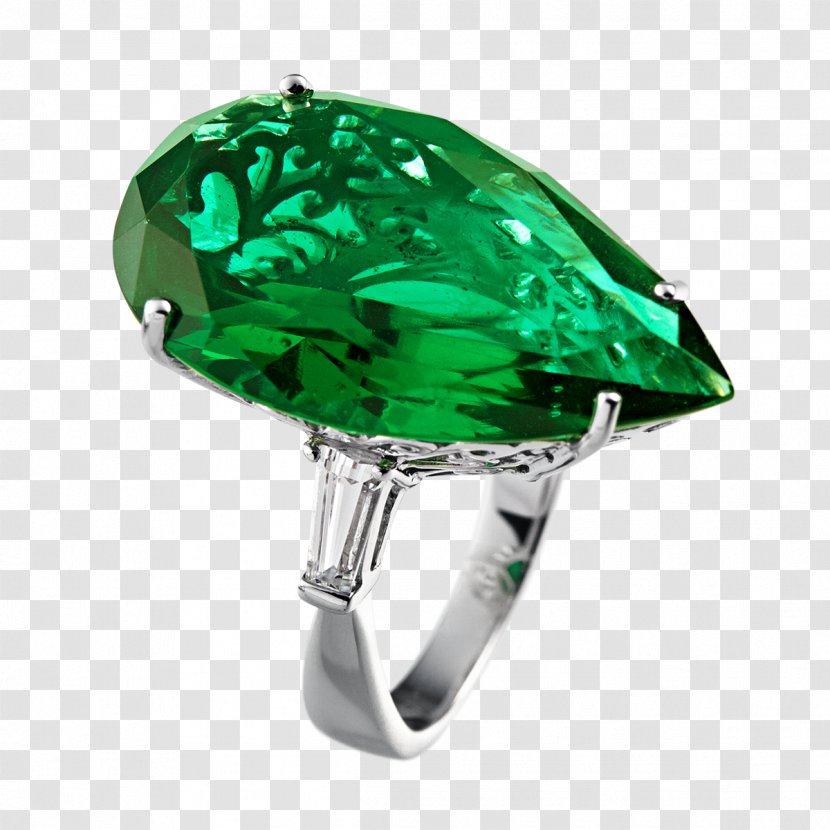 Jewellery Gemstone Ring Emerald Clothing Accessories - Body Transparent PNG