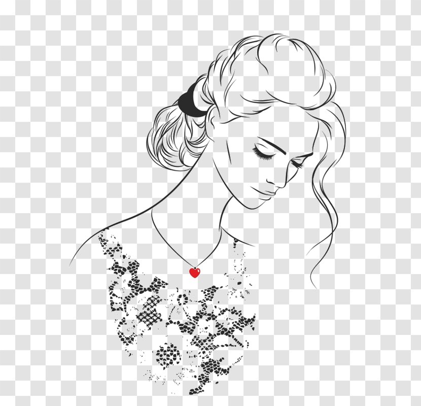 Illustration Model Clip Art Clothing Woman - Flower Transparent PNG