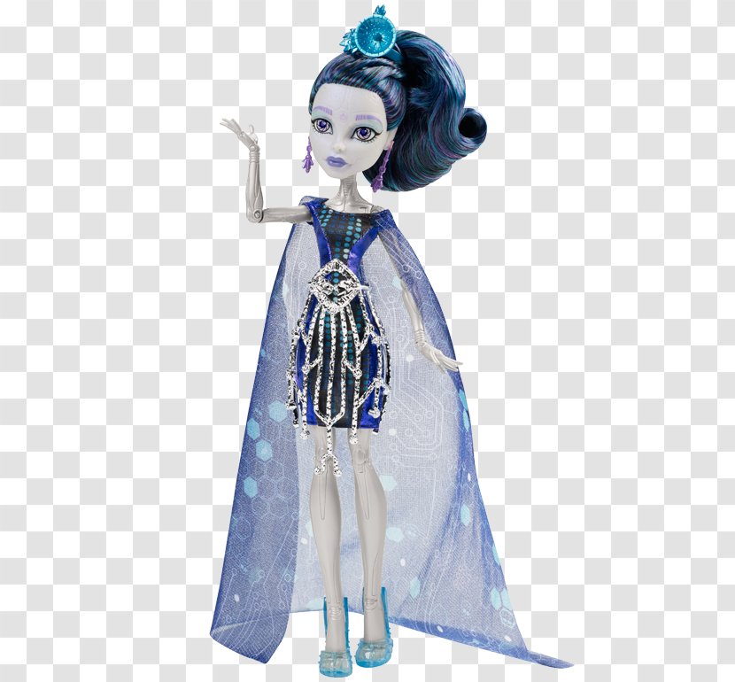 Monster High Boo York, York Gala Ghoulfriends Elle Eedee Toy Doll Clawdeen Wolf - Costume Design - Blowing Transparent PNG