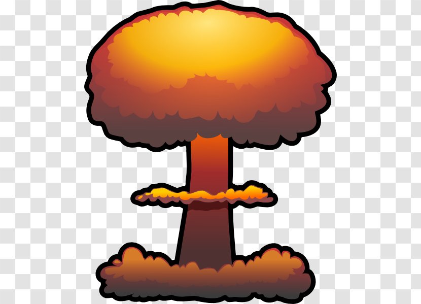Nuclear Weapon Explosion Bomb Clip Art - Realistic Cliparts Transparent PNG