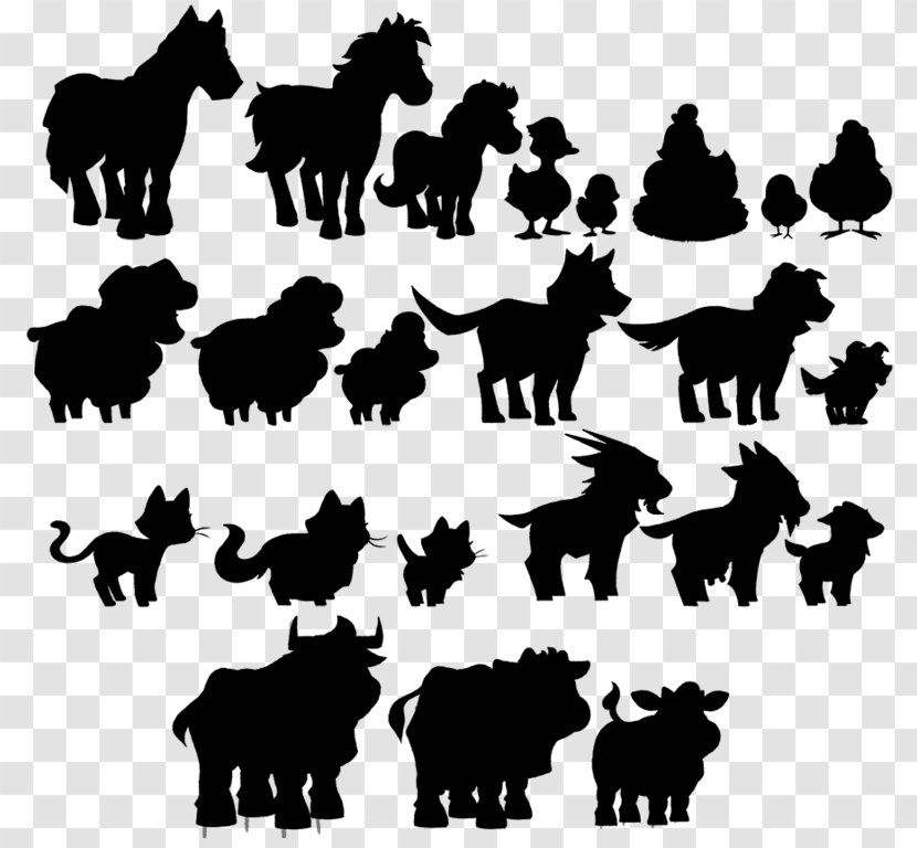 Cattle Dog Mammal Canidae Silhouette Transparent PNG