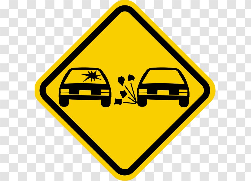 Warning Sign Traffic Yield Safety - Symbol - Road Transparent PNG