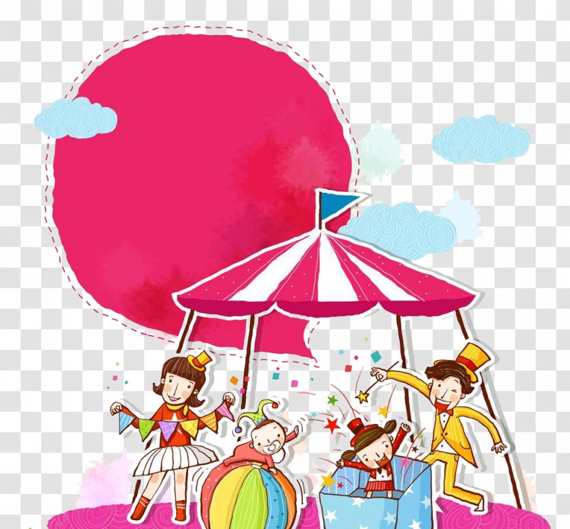 Cartoon Child Illustration - Photography - Happy Children Transparent PNG