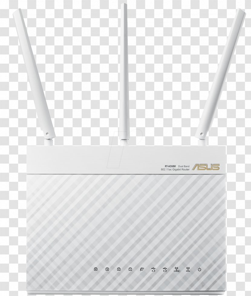 ASUS RT-AC68U Wireless Router RT-AC66U Wi-Fi - Asus Rtac66u Transparent PNG