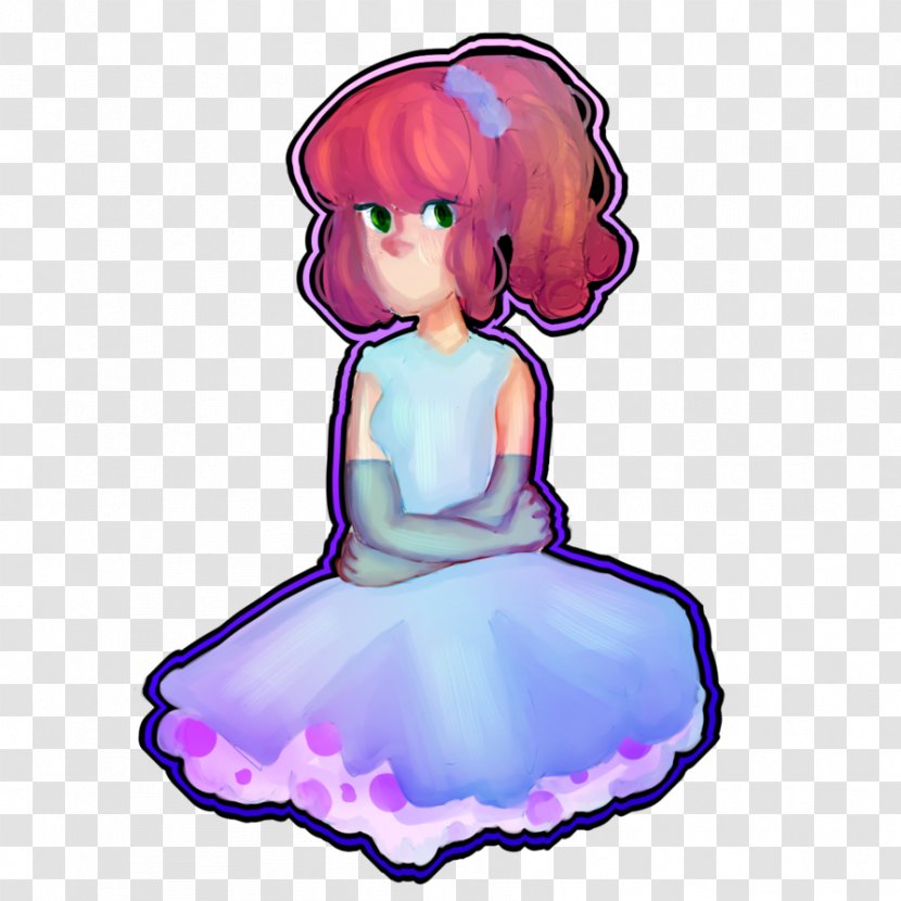 Dress Character Fiction Clip Art - Flower Transparent PNG
