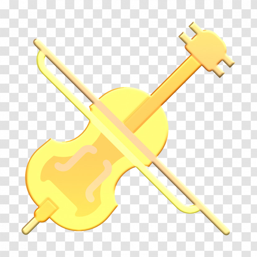 Violin Icon Music Elements Icon Transparent PNG