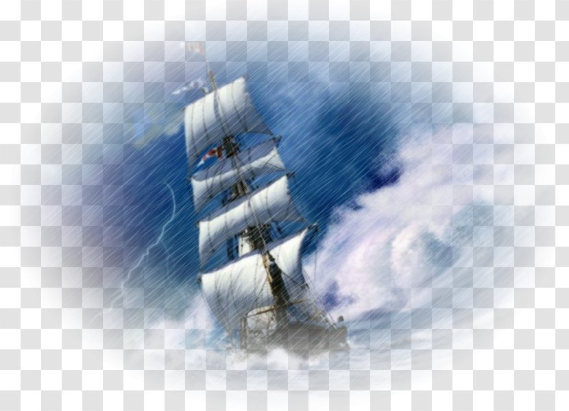 Boat Storm Animaatio Ship - Gfycat Transparent PNG