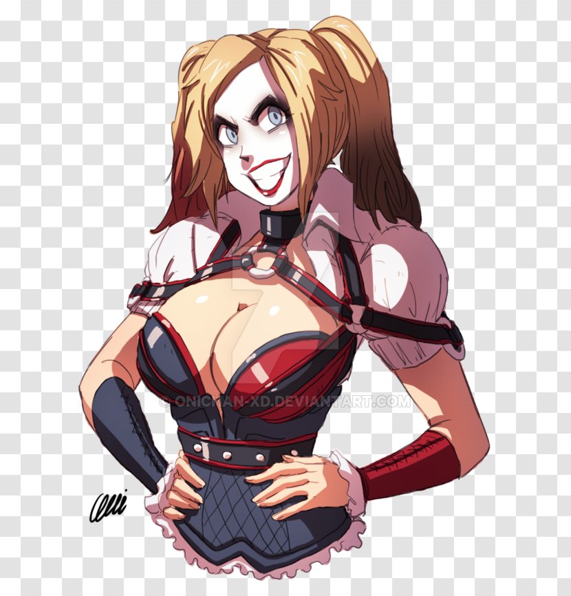 Harley Quinn Batman: Arkham Knight Joker Drawing Fan Art - Tree Transparent PNG