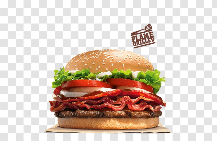 Patty Whopper Cheeseburger Hamburger Breakfast Sandwich - American Food - Burger King Transparent PNG