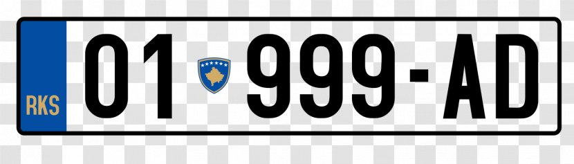 Vehicle License Plates Fuding Parking Sensor - Signage - Car Plate Transparent PNG