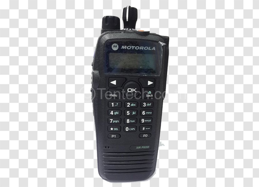 Telephony Walkie-talkie Radio Motorola Yaesu - Electronic Device Transparent PNG