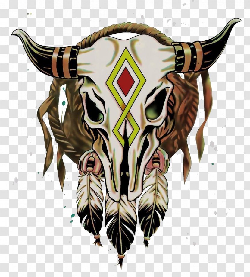 Download Computer File - Bone - Bull Mask Transparent PNG