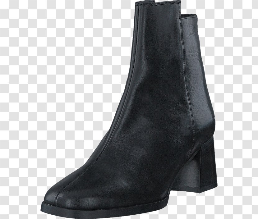 Shoe Fashion Boot Black Stövletter - Leather Transparent PNG