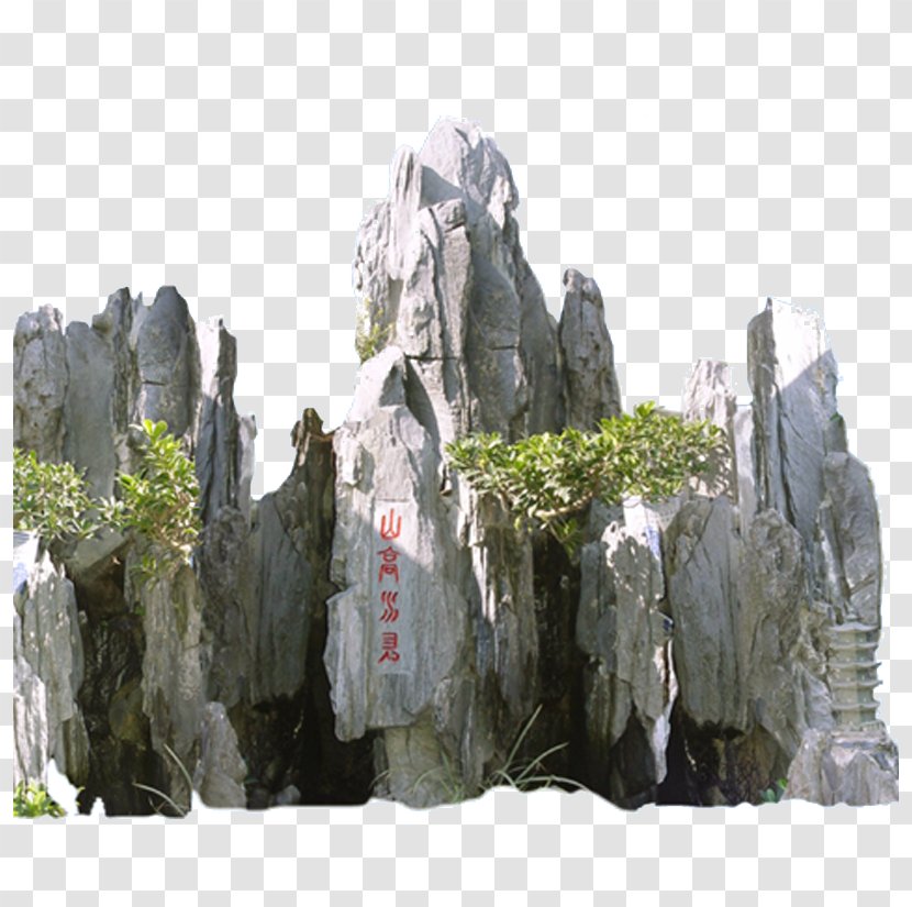 Rock U5047u5c71 Garden U5eadu77f3 - Tree - Rockery Transparent PNG
